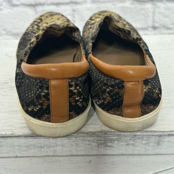 Donald Pliner Sonia Snake Print Slip On Sneakers - Picture 12 of 15